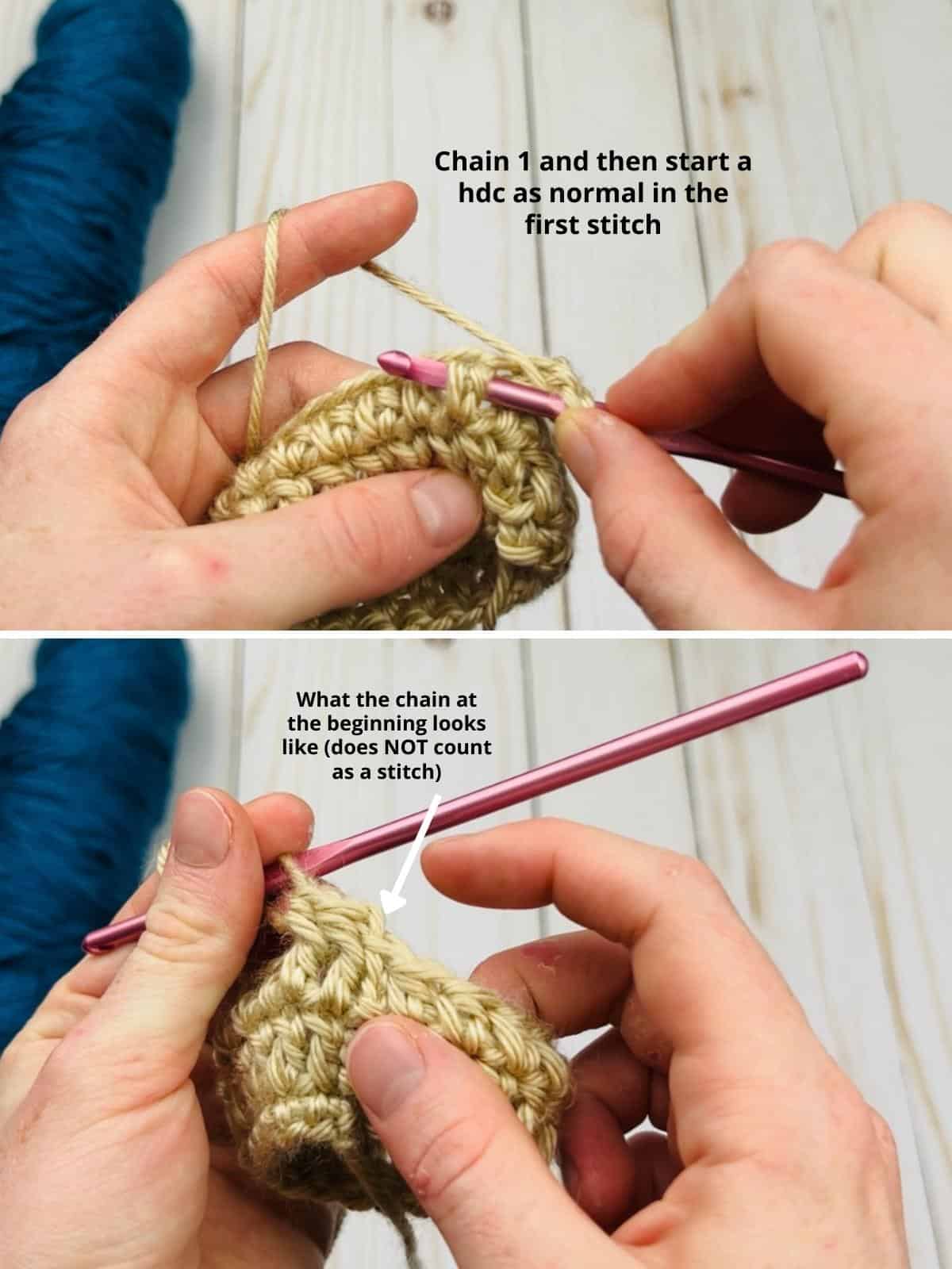 ULTIMATE Front Post Half Double Crochet Tutorial (Fphdc, Fphdc2tog